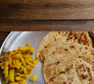 Aloo Bhujia & Paratha (2 Piece)(Sold 100 Plates In 1 Month)