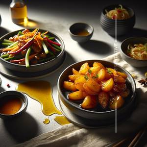 Honey Chilli Potato