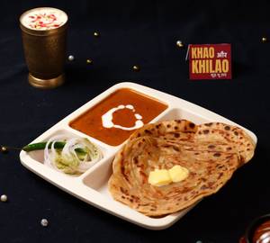 Dal Makhni with 2 Mini Laccha Paratha