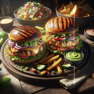 GRILLED CHICKEN BURGER