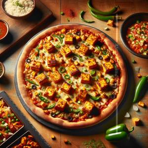 (7"In) Schezwan Paneer Pizza