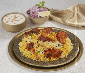 Chicken tikka biryani