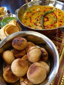 Dal With Bati [12 Pieces]