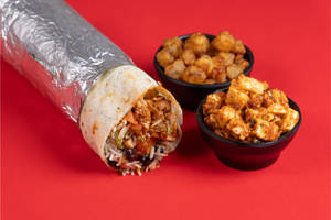 Hot Spicy Rojo Paneer Burrito