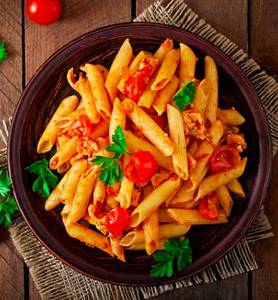 Red pasta