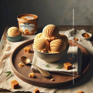 Butterscotch Ice Cream Family Pack(1000Ml)