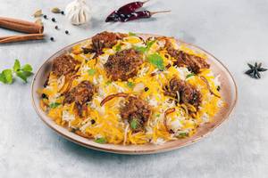 Lucknowi Pepper Chicken Biryani (Serves 1).