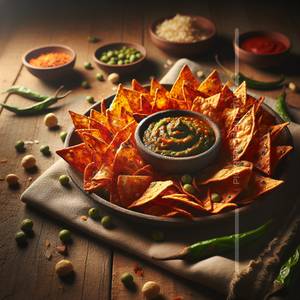 Roasted Masala Papad