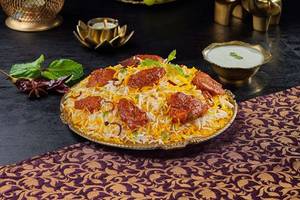 Daastan-e-Ghee Murgh Biryani(Ghee-Roast Chicken Biryani)(Chef Special)