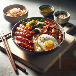 Sausage Bibimbab