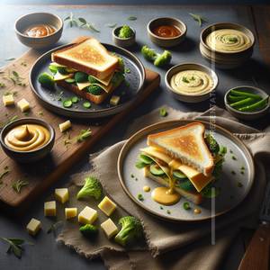 Cheese Chutney Slice