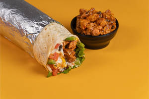 Spicy Rojo Chicken Burrito (regular)