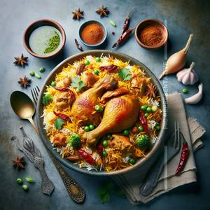 Chicken Biryani [1 Plate]