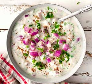 Mixed raita