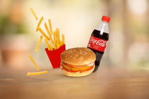 Crunchy Masala Burger Meal