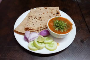 Bhaji with chapati