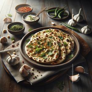 Garlic Naan [1 Plate]