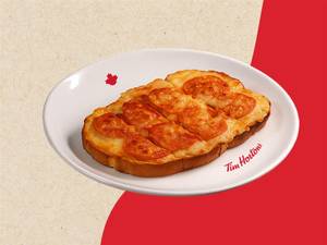 Chicken Pepperoni and Cheese Toast