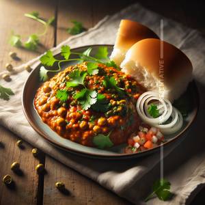 Pav Bhaji [2 Pav, Serves 1]