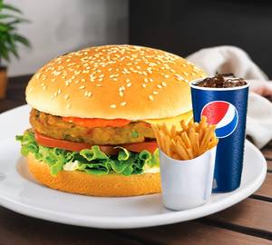 Chicken Burger Combo