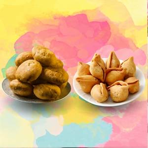 Mini Spicy Kachori 500gram+ Mini Samosa 500 Gram Combo