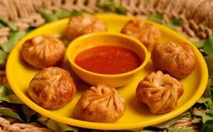 Fry veg momos (8Pic)