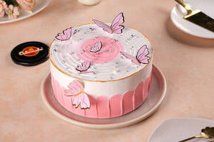 Pineapple Butterfly Cake [500 G]