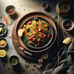 Veg Chowmein [Serves 1]