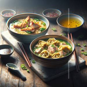 Chicken Wonton Soup Chow