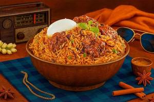 Fire Veeran Andhra Chicken Biryani Bowl