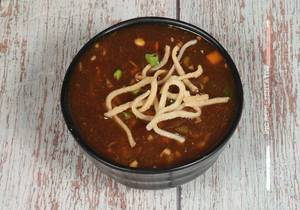 Veg Manchurian Soup