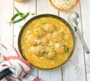 Sweet Yellow Gravy Malai Kofta