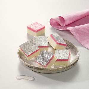 Pink Coconut Burfi