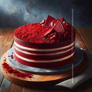 Red Velvet Cake 1/2 Kg