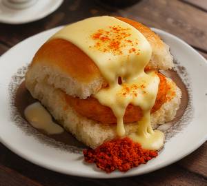 Cheese Schezwan Vada Pav