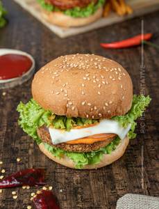 Chicken Cheese Burger