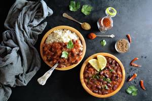 Rajma rice combo