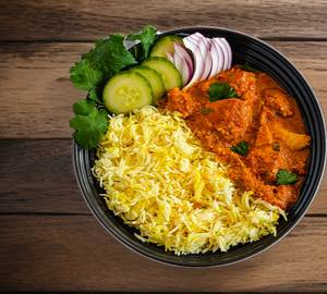 Veg Fried Rice & Butter Chicken