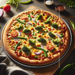Aahar Special Veg Cheese Pizza [200 Grams]