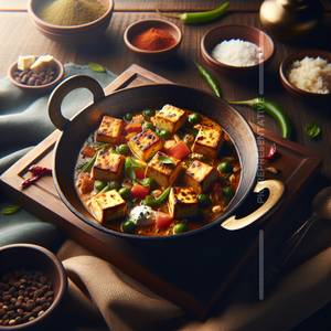 Handi paneer