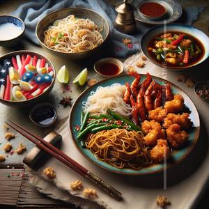 American chopsuey - Non Veg