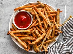 French fries peri peri