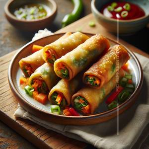 Veg Spring Roll [2 Pcs]