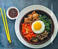 Chicken bibimbap (korean mix rice)