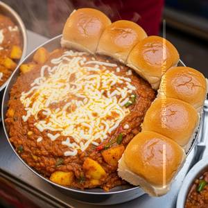 Cheese Pav Bhaji