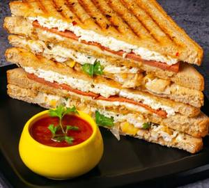 Grilled Paneer Sandwich