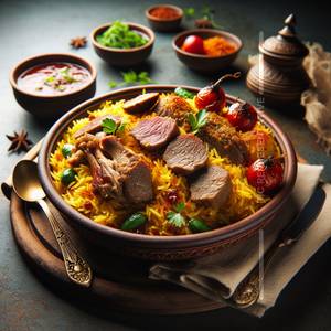 Mutton Biryani(seeraga samba)
