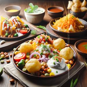 Dahi Bhel Poori