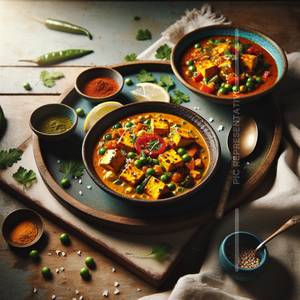Paneer handi