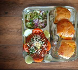 Cheese Pav Bhaji